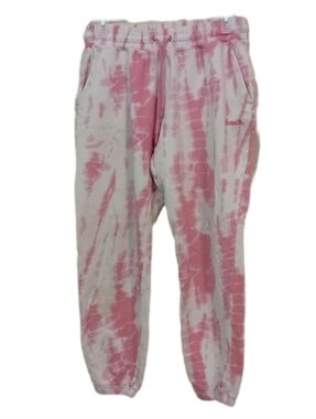 Bench Pink & White Tie-Dye Sweatpants